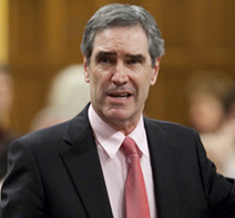 Liberal leader Micheal Ignatieff in the Canadian House of Commons, Thursday December 10, 2009. The Canadian Press.