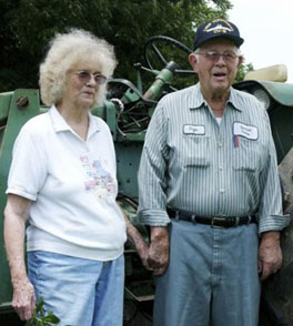 Eloise Spooner, 82, and her husband, George, 88, at their farm near Iron City, Ga., on Wednesday, July 21, 2010. Their testimony on CNN finally made clear that Shirley Sherrod is anything but a “racist.