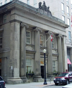 Conrad Black’s old Canadian business headquarters at 10 Toronto Street, purchased in 2006 by Morgan Meighen & Associates for a reported $14 million, and subsequently renovated.